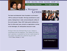 Tablet Screenshot of nncf.net